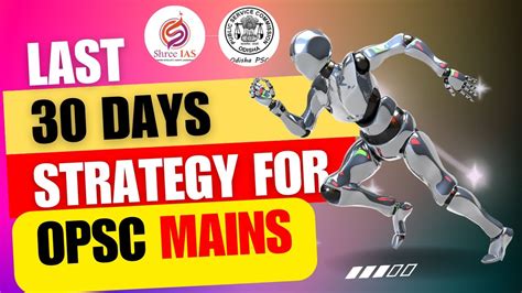 Days Strategy For Opsc Ocs Mains And Exam Date Of Mains Do Not