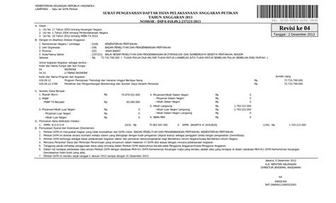 PDF SURAT PENGESAHAN DAFTAR ISIAN PELAKSANAAN FileKode Dan Nama