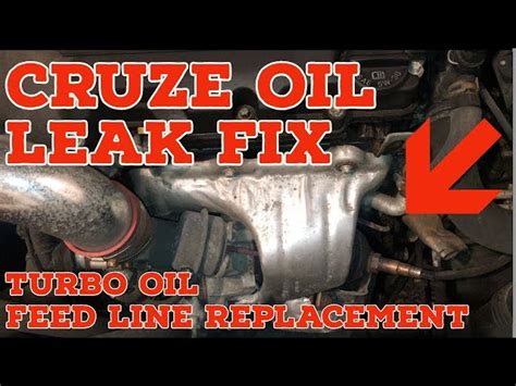 Chevy Cruze Turbo Oil Feed Line Leak Express Delivery Yakimankagbu Ru