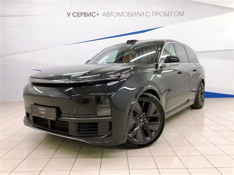 Купить б у Lixiang L9 I 44 5 Kwh 1 5hyb At 449 л с 4wd гибрид автомат в Москве чёрный Лисян