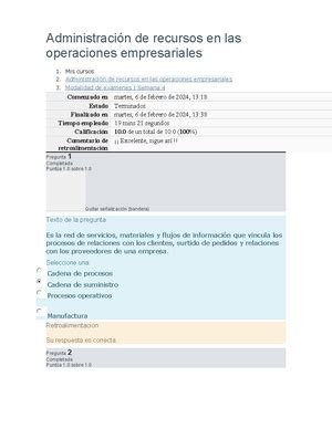 Administración de controles de cambio sem 2 examen administración de