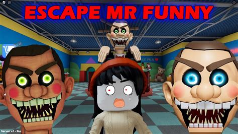 How To Escape Mr Funny Toy Shop Scary Obby Youtube