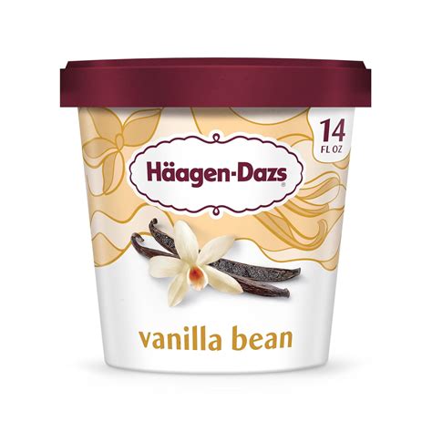 Amazon Haagen Dazs Ice Cream Vanilla Bean 14 Oz Frozen