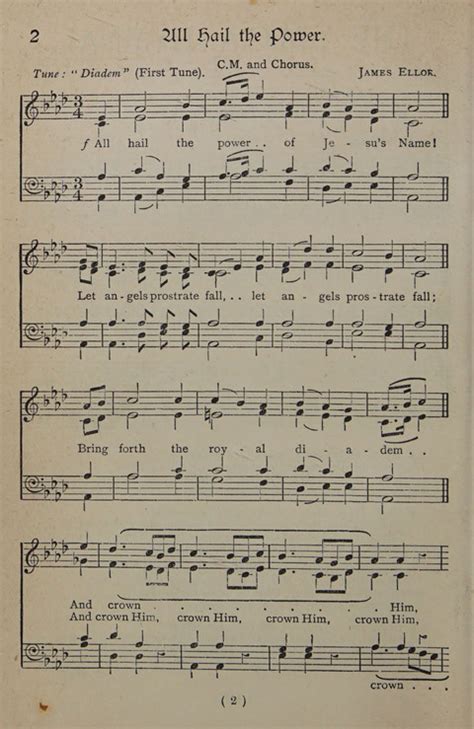 The Y M C A Hymnal Specially Compiled For The Use Of Men Page