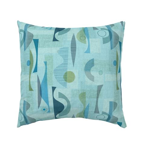 Shop 60s Jazz Euro Pillow Shams Spoonflower