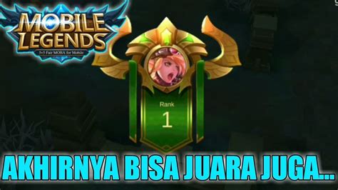 Akhirnya Bisa Juara Di Mode Survival Mobile Legends Indonesia