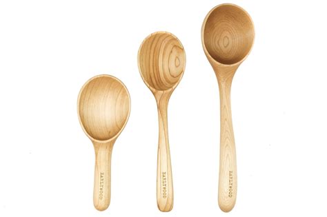 wooden serving spoon set - Earlywood