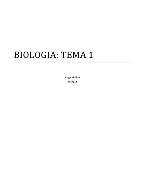 Biologia 1 Descargar Gratis Pdf Biología Vida