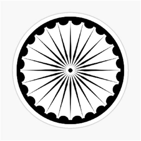 "ashok chakra sticker " Sticker for Sale by Abhi2k06 | Redbubble