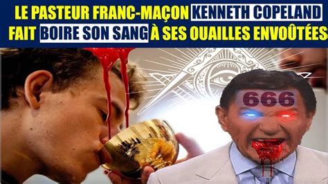 LE PASTEUR FRANC MAÇON AMÉRICAIN KENNETH COPELAND SE BLESSE EN PLEIN