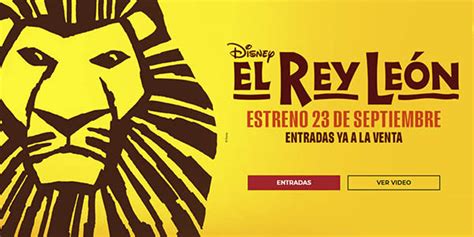 Musical El Rey Le N Entradas Desde Solo Persona Aprovecha