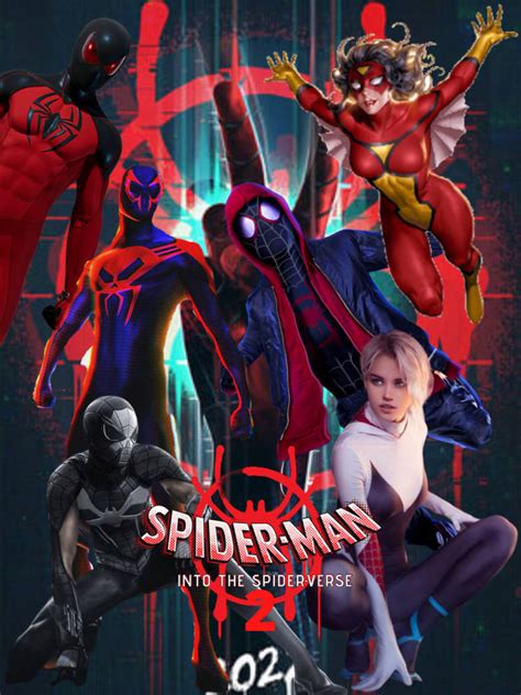 Into The Spider Verse 2 Poster By Awsosomeandrew20 On Deviantart