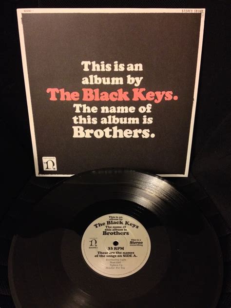 this is an album by the black keys, the name of this album is brothers