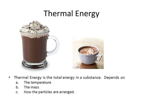 What Happens To Particles In Thermal Energy