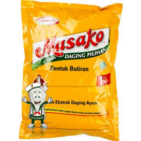 Masako Penyedap Rasa Ayam Chicken Flavoring 1 Kg 35 2 Oz Ud Jawa Berkah Makmur