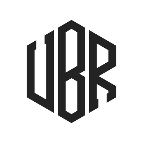 premium vector ubr logo design initial letter ubr monogram logo