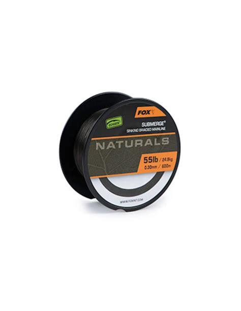 Fox Naturals Submerge Sinking Braided Mainline M