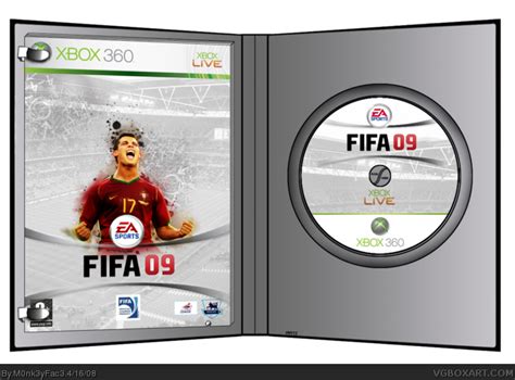 FIFA 09 Xbox 360 Box Art Cover by M0nk3yFac3