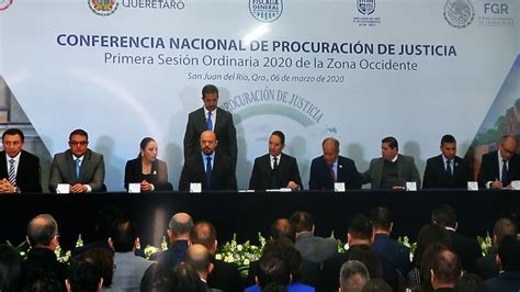 Inauguran Conferencia Nacional de Procuración de Justicia en Querétaro