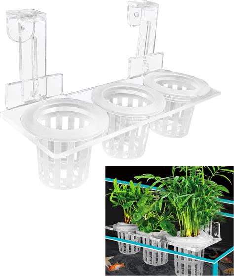 Amazon Upgrade Acrylic Aquarium Plant Holder Hanging Aquatic Plant