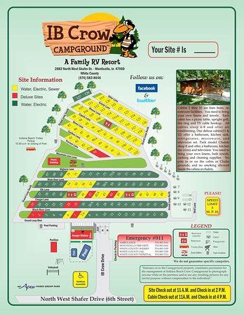 Indiana Beach Campground Map – Verjaardag Vrouw 2020