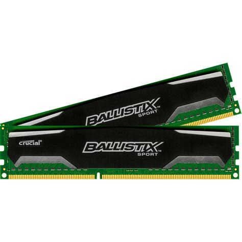 16GB Crucial Ballistix Sport DDR3-1600 DIMM CL9 Dual Kit - DDR3-1600 ...