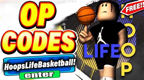 ALL NEW SECRET OP CODES In Roblox Hoops Life Codes YouTube