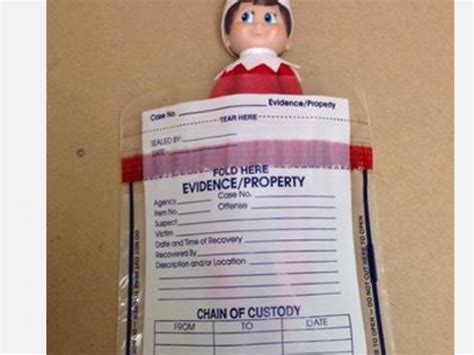 Meet Justice Township Polices Elf On The Shelf Newtown Pa Patch