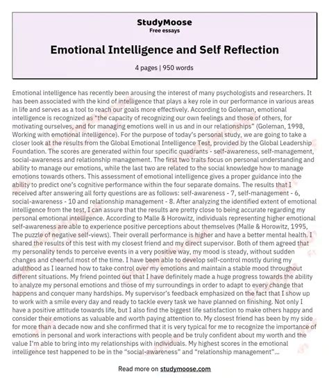 Essay About Emotions And Feelings Feelings And Emotions The Essay