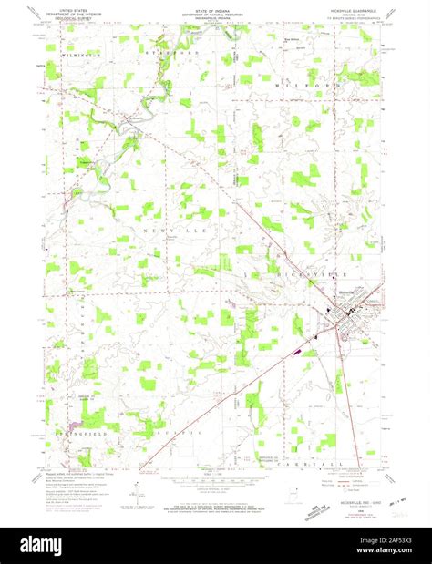 Map Of Hicksville Hi Res Stock Photography And Images Alamy