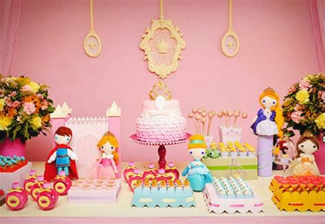 Inspira O Para Festa Infantil Tema Princesa Mi Mam E