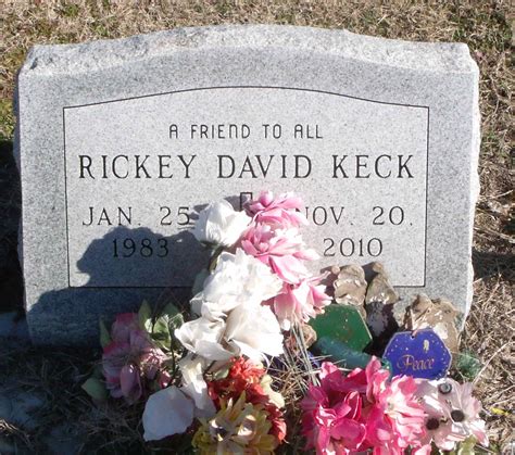 Rickey David Keck (1983-2010) - Find a Grave Memorial