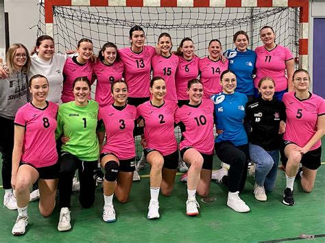 Championnes De L Unss Handball Excellence Pour Le Collectif F Minin De