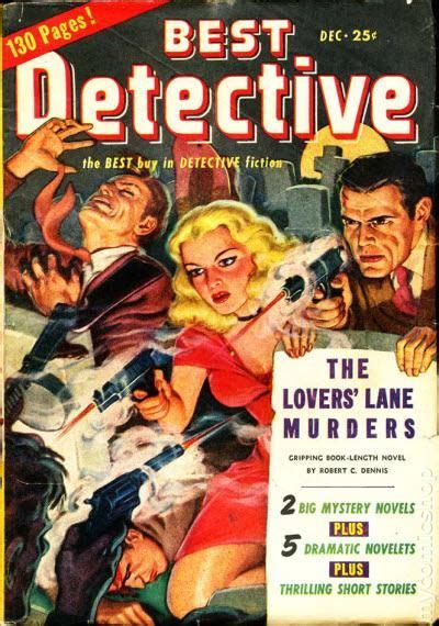 Best Detective 1947 Exclusive Detective Stories Inc Pulp Comic Books