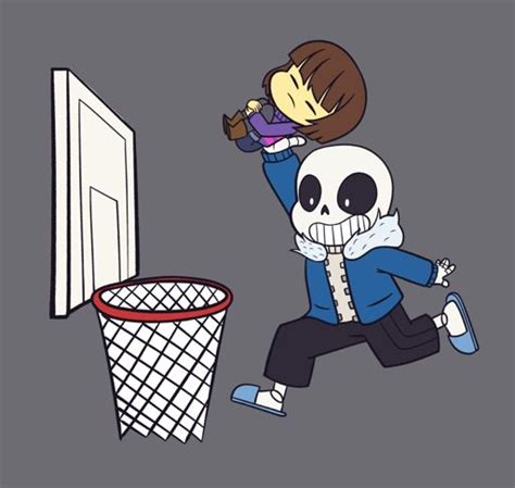 Sans Dunks On Frisk Wiki Undertale Amino