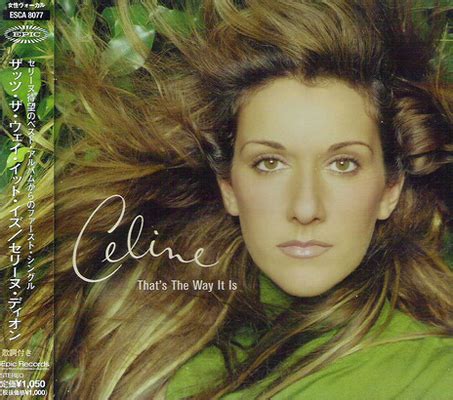 That S The Way It Is Single Celine Dion The Power Of The Music