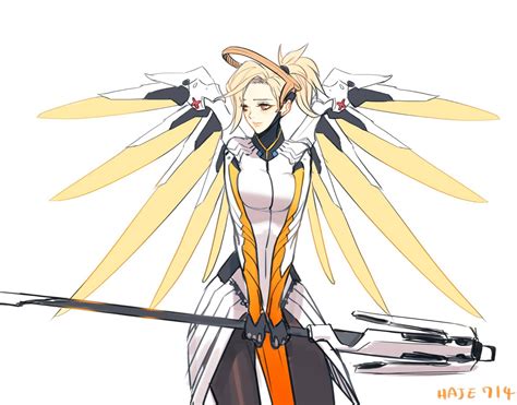 OVERWATCH MERCY by Haje714 on DeviantArt