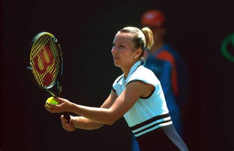 Kvetoslava Hrdlickova Tschechien Aufschlag Tennis Damen US Open