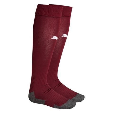 Puma Stutzen Liga Core Bordeaux Wei Unisportstore De