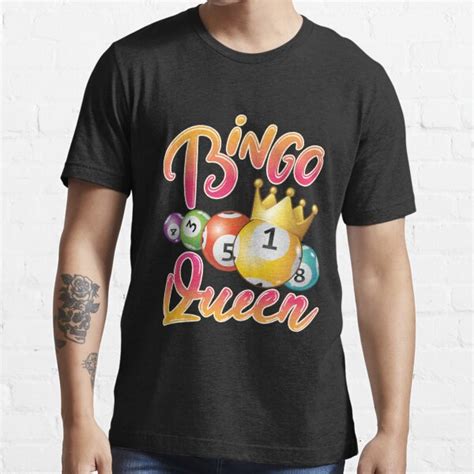 Bingo Queen T Shirt For Sale By Jaygo Redbubble Bingo Game T