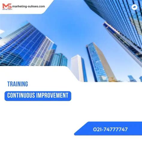 PELATIHAN CONTINUOUS IMPROVEMENT Marketing Sukses