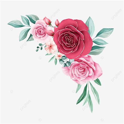 Wedding Greeting Cards Png Image Beautiful Flowers Arrangement For