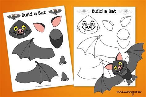 Bat Craft Template Printable - Free Printable