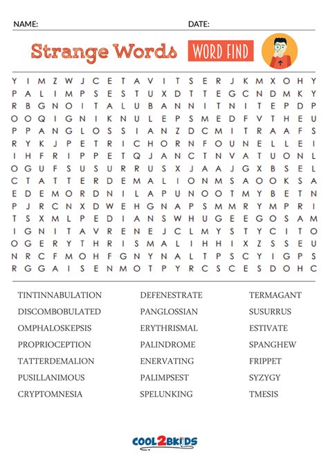 Easy Word Search Printable Pdf Word Search Printable Printable Word