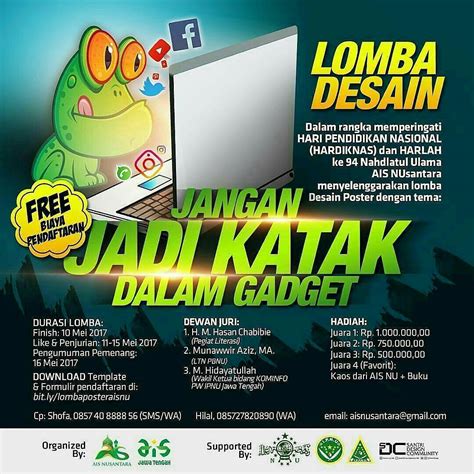 Lomba Desain Poster 2017 Coretan