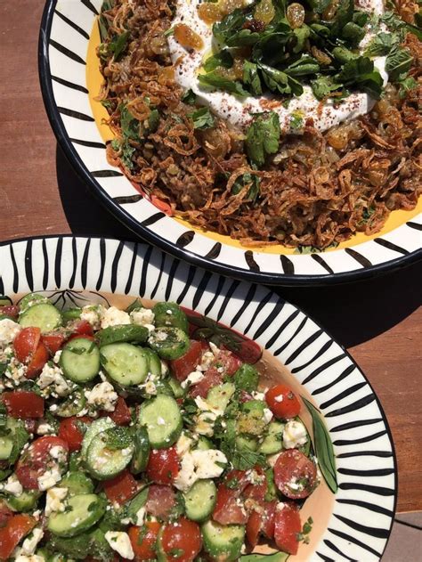 Comforting Mujadara And Fresh Cucumber Salad Chef Yotam Ottolenghi