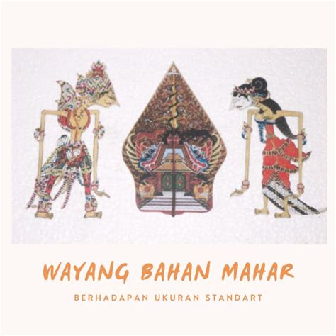 Jual Wayang Bahan Mahar Rama Shinta Gunungan Model Indonesia Shopee