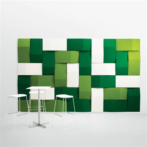 Abstracta Triline Panel Mural Muffle