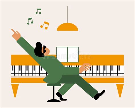 Clipart Piano Player