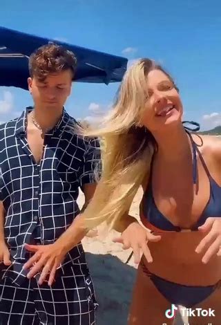 Cute Carol Bresolin In Bikini At The Beach Sexyfilter